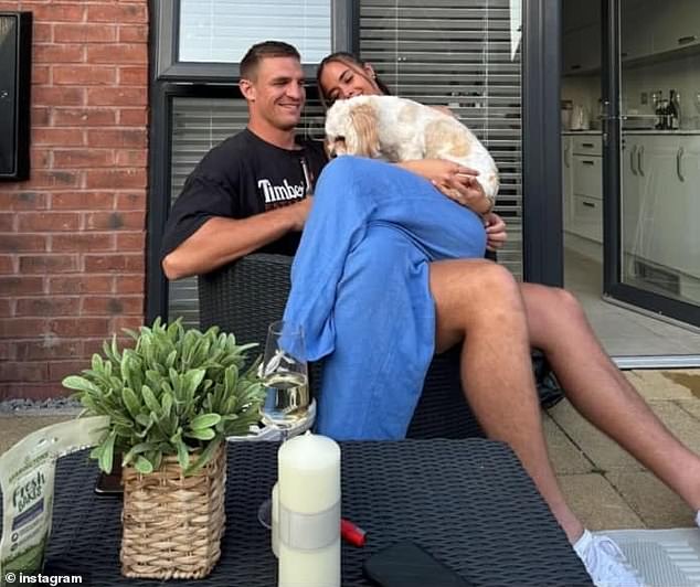 Former Penrith Panthers second rower Jed Cartwright had planned to fly his girlfriend of six years to the UK but two weeks later he turned back 