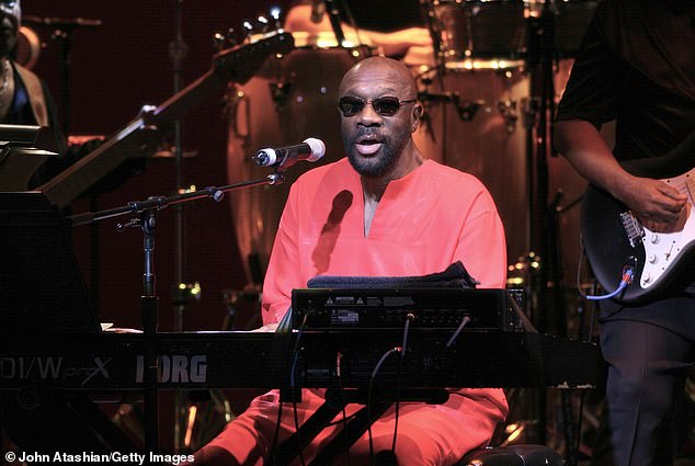 Last week, a federal judge in Atlanta ruled that Trump and his campaign must stop using the song 'Hold On, I'm Coming' after a lawsuit was filed on behalf of the estate of Isaac Hayes Jr (pictured).