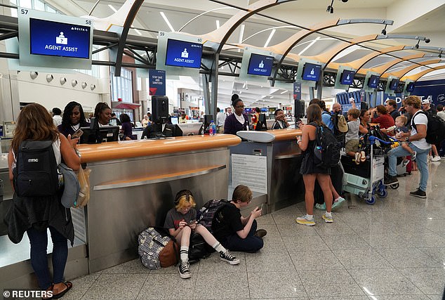 Hartsfield-Jackson Atlanta International Airport is the busiest airport in the U.S. and is Delta's hub.