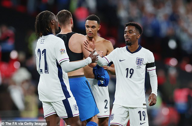 Gomes has enjoyed his first chance with England after being called up for the Nations League clashes