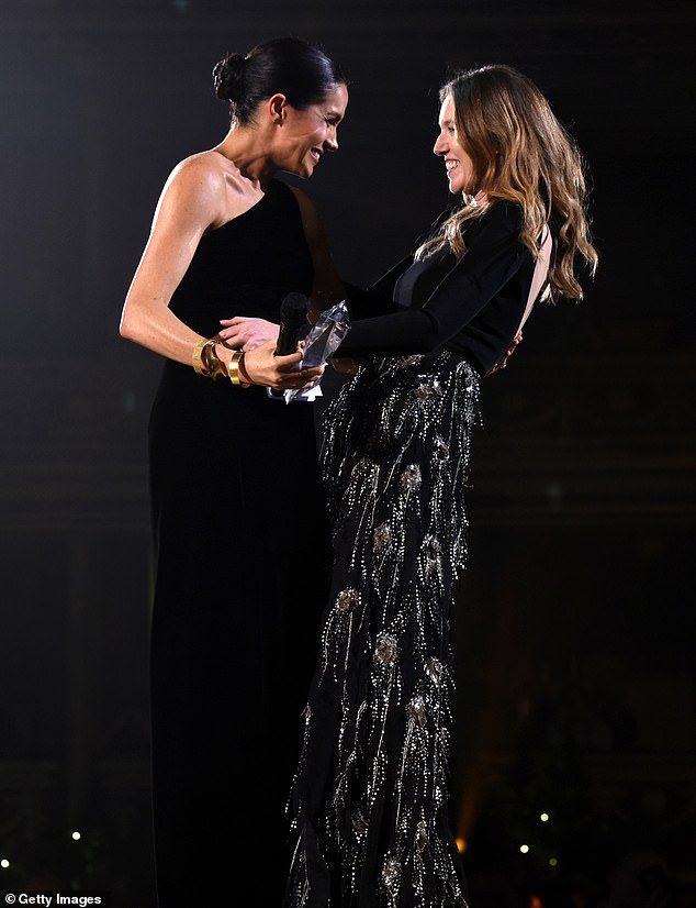 Meghan and Clare spoke highly of each other during the 2018 Fashion Awards, with Meghan praising the 