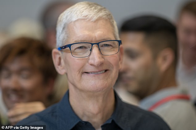 Anger: Apple CEO Tim Cook called the decision 