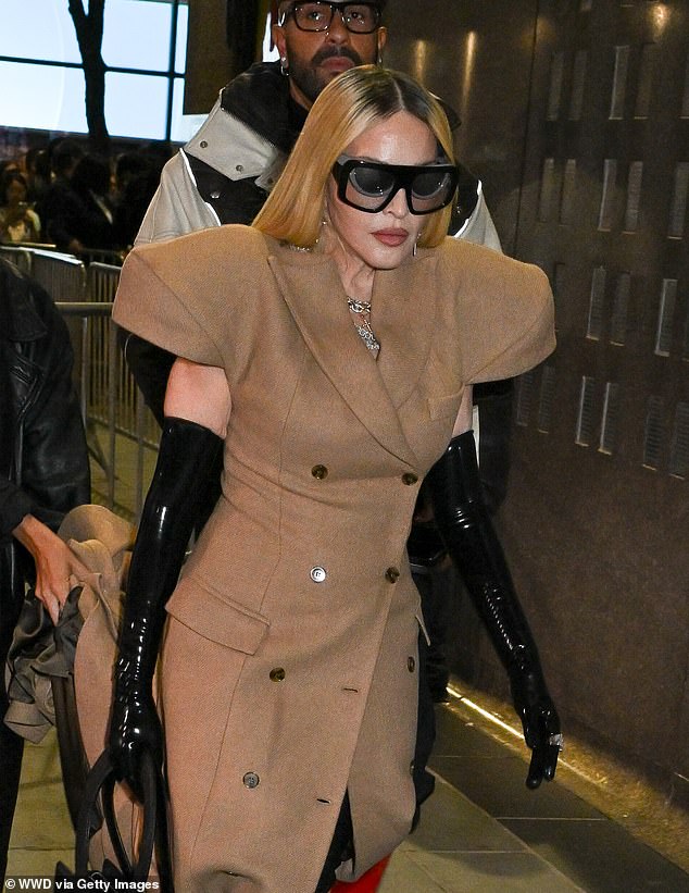 Madonna – whose eldest daughter is also enjoying the NYFW festivities – arrived at the invite-only event with her massive entourage in tow.