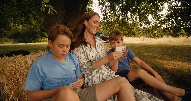 It's enlightening to watch the family play along in their three-minute video message.