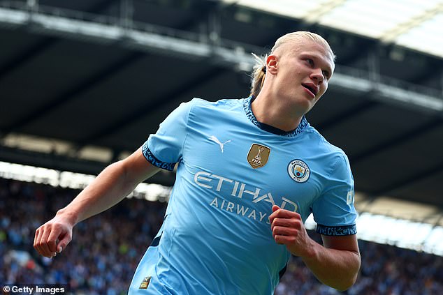 Just behind Bellingham is Manchester City striker Erling Haaland, whose price tag ranges from £171m to £217m.