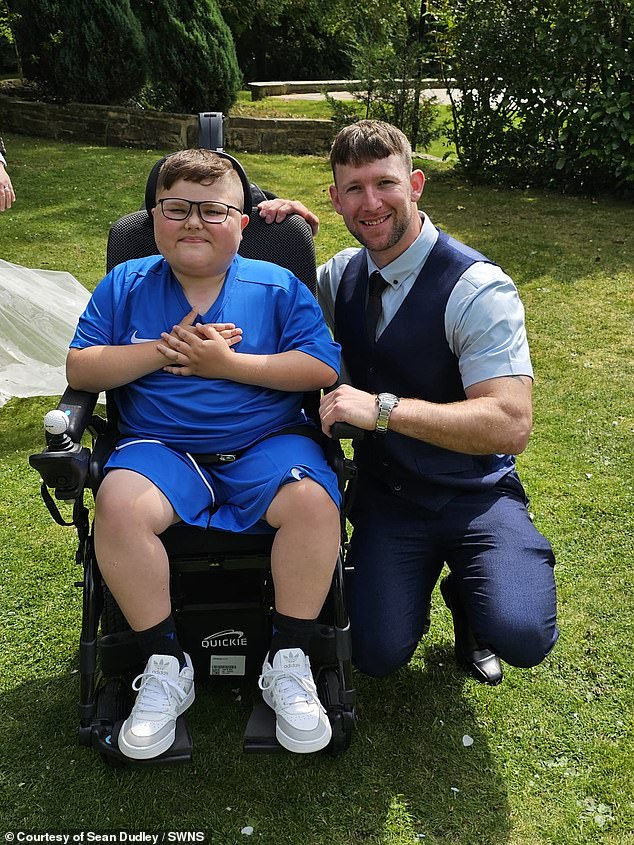 Jayden's stepdad Sean plans to raise £10,000 to fund a once-in-a-lifetime trip for the schoolboy.