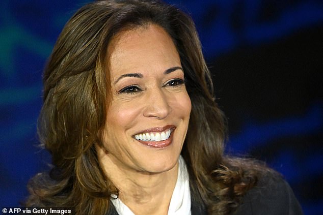 Walz is Vice President Kamala Harris' (pictured) pick for vice president on the Democratic ticket