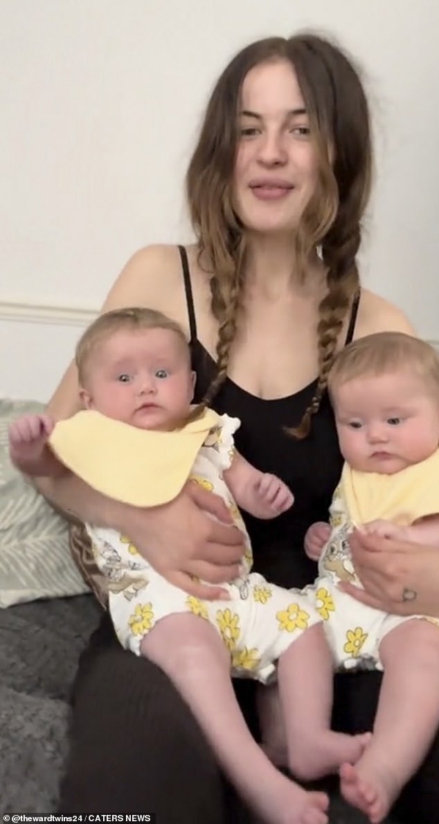 The mother of two took to TikTok to explain the ordeal and explained that she now finds it funny.