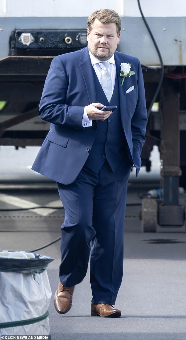 James, who plays Smithy, was spotted on set this week wearing a navy wedding suit, suggesting viewers could finally get a happy ending between the Essex plumber and Nessa.