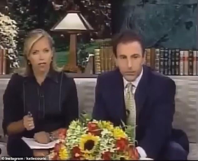 The 67-year-old journalist shared a clip of her 9/11 news coverage alongside former Today show co-host Matt Lauer on Instagram.