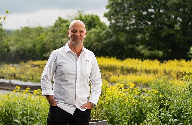 Simon (pictured) and his team will be cooking the menu for Uber Eats customers based in London on 18 and 19 September between 5 and 10pm, priced at £80, with wine pairings available for £30.