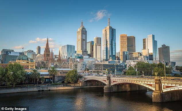 And while she wasn't the biggest fan of Sydney, she did have a lot of love for Melbourne, which is located on the south-east coast of Australia (file image)