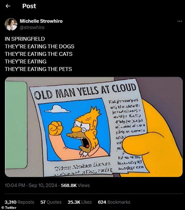 1726094084 795 Simpsons fans say the show predicted Trumps Springfield statement