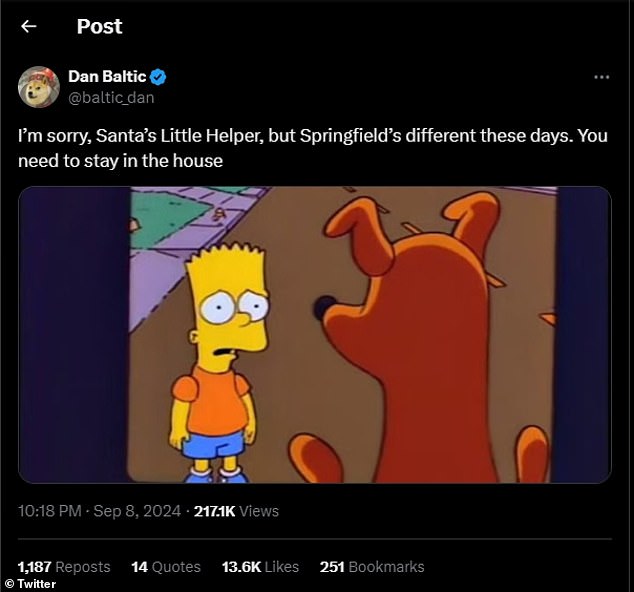 1726094098 950 Simpsons fans say the show predicted Trumps Springfield statement