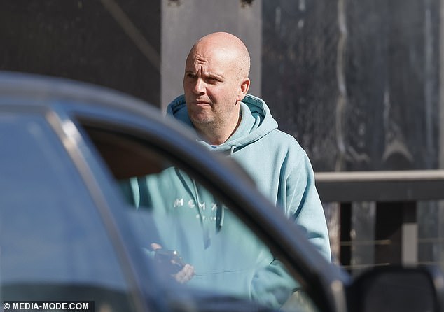 Two days after their split in August, Freeman's ex-husband Jame Marsh (pictured) was first spotted leaving a cafe alone in Brighton, Melbourne.