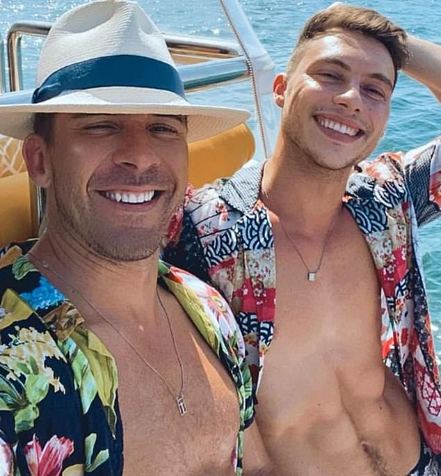 At the time, the Packed to the Rafters star was set to tie the knot with influencer Kurt Roberts (both pictured), but the couple split eight months after announcing their engagement.