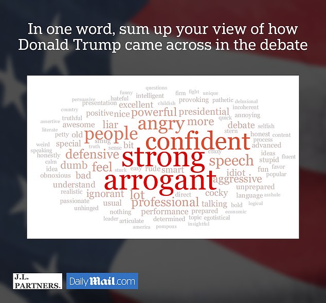 1726110212 883 Kamala Harris vs Donald Trump in word clouds Which candidate