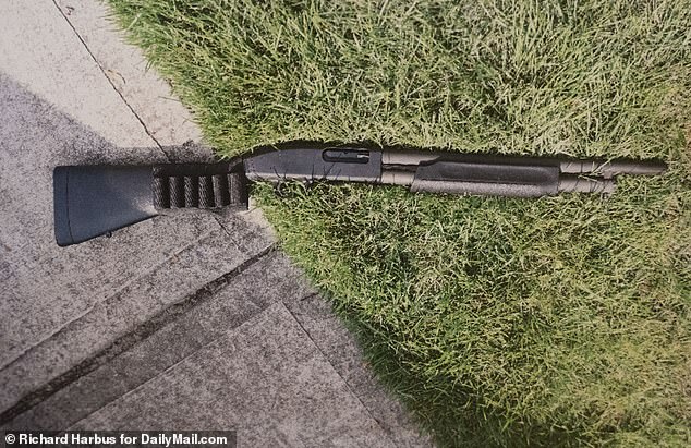 Joseph DeLucia used this legally purchased 12-gauge pump-action shotgun to shoot his family to death.