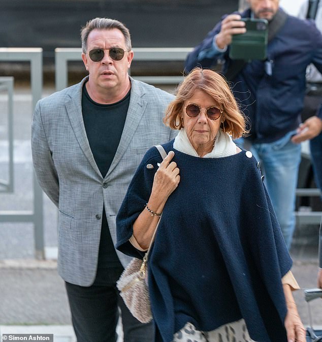 Gisèle Pélicot arrives at the court in Avignon, France, on the eighth day of her trial