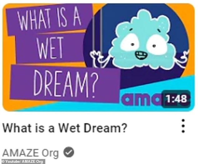 AMAZE is an online resource that creates YouTube videos using animated characters to talk about sex, masturbation, pornography and the 