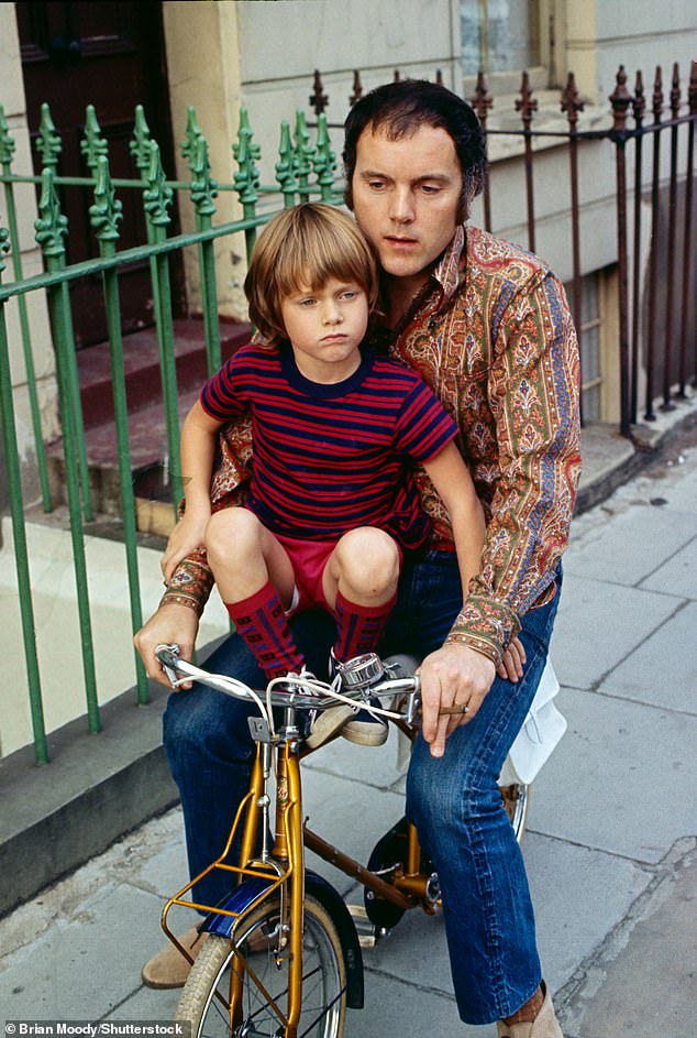 Cope is survived by his beloved wife Renny Lister and children Nick, Mark and Martha (pictured with one of her children in 1969).