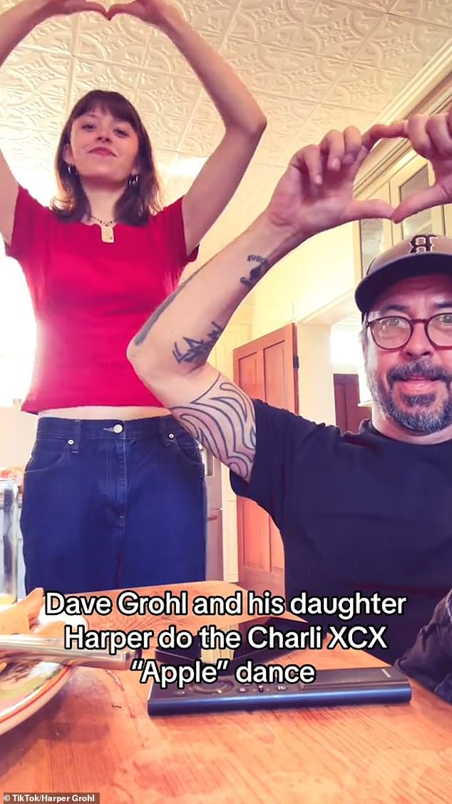 Proving that he's always happy to support his daughter's endeavors, Dave has even shown off his dancing skills by taking part in a TikTok dance trend with his daughter Harper.