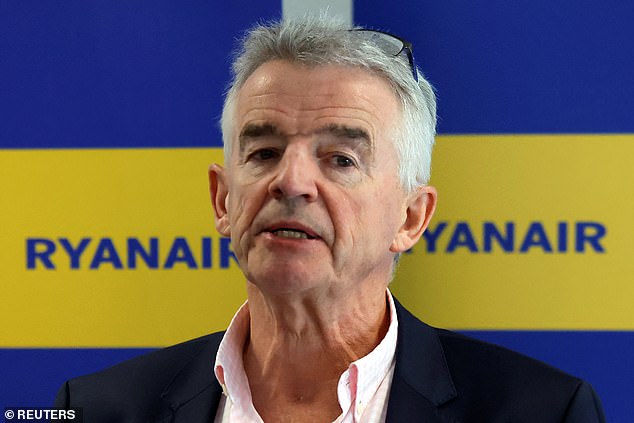 Ryanair boss Michael O'Leary has said he would be 