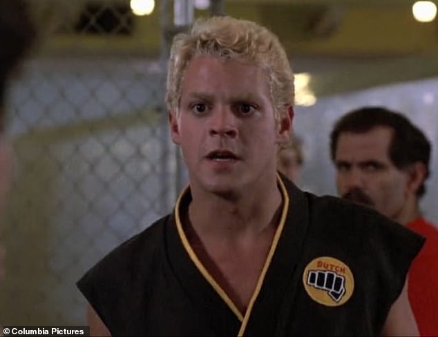 McQueen played Dutch, a member of the evil Cobra Kai gang in The Karate Kid (1984)