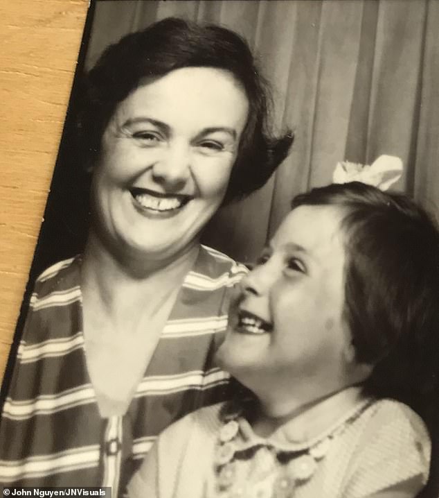 Jill Langley with her mother Eileen, with whom she shared a close bond. She was diagnosed with dementia and passed away in 2018