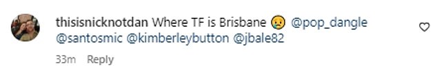 Several fans took to the comments section of the announcement to question why the three-time Grammy Award winner left out Brisbane and Perth and only scheduled two dates in Australia.