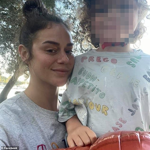 Dalah is the daughter of former Elizabeth Bay Marina owner Michael Dalah and his wife Michelle, and is believed to be living in her parents' Point Piper mansion (pictured with her son).