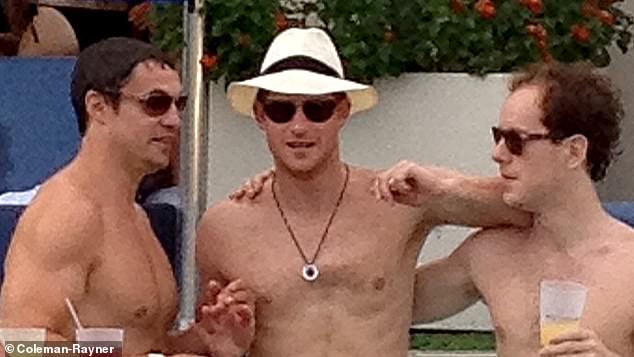 Prince Harry is expected to head off on holiday with some close friends (pictured in Las Vegas in 2012).