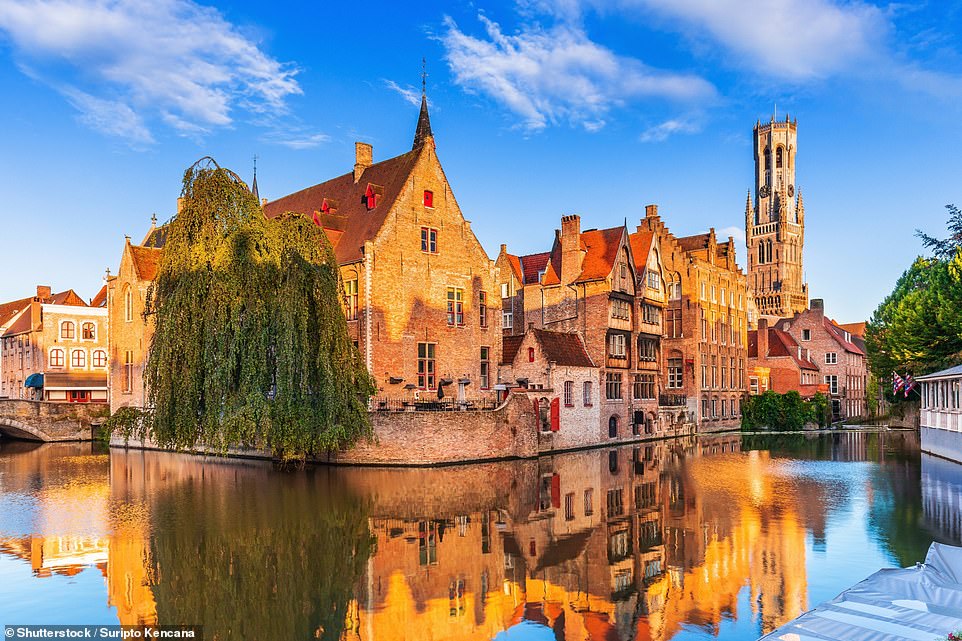 A three-and-a-half-hour journey from London's St Pancras station, Bruges (above) is just a stone's throw from the English capital, but feels a world apart, according to Which? respondents.