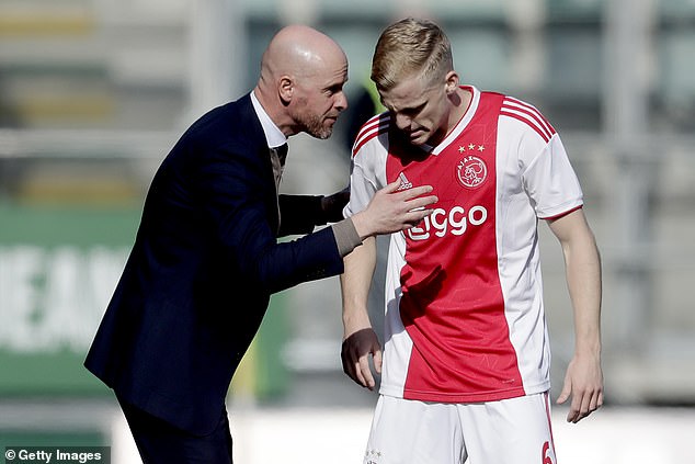 Van de Beek was a key part of Erik ten Hag's Ajax side that reached the Champions League semi-final in 2019.