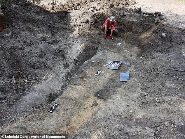 Archaeologists say they will now carry out tests on the skeletons to try to determine how old the children were when they died.