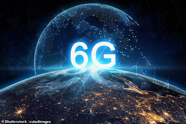 6G is the next generation of wireless mobile networks and will allow downloads to be completed in just milliseconds (stock image)