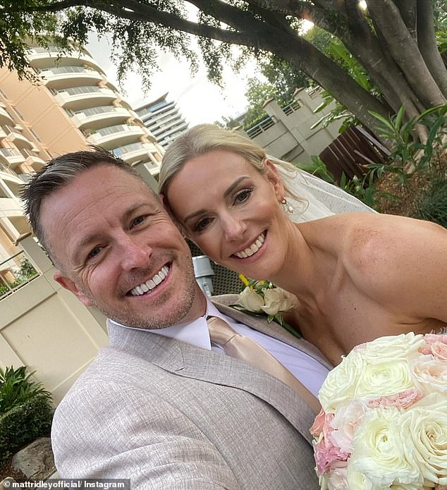 Confirming their union, Matt shared a series of stunning photos from their picture-perfect wedding day, with the newlyweds looking happier than ever.