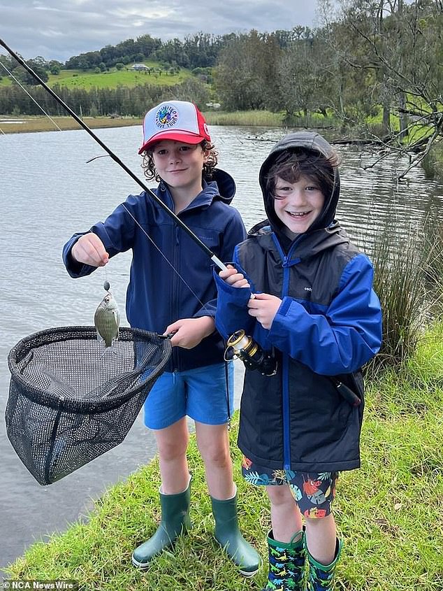 Russell and Ben Smith, aged 9 and 11, were found inside the Faulconbridge home on Tuesday.