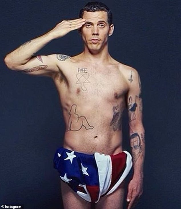 One of his ideas was to have Steve-O get the implants, shave his body hair, and then remove his tattoos so he could attend a biker rally and flirt with men, only to take off his helmet and reveal that he is actually a man.