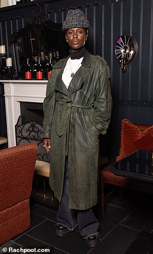 The singer was joined by actress Jodie Turner-Smith, who opted for a more sober look.