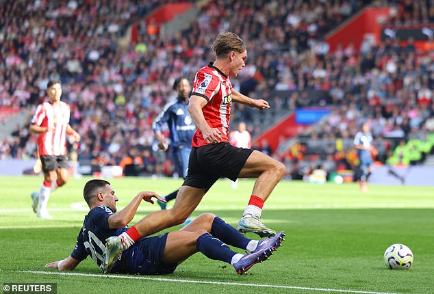 1726321590 573 Southampton 0 3 Man United Under pressure duo Matthijs de Ligt