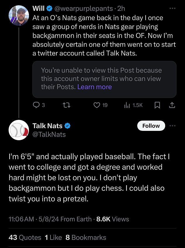 It was identified as a screenshot of an old tweet from an MLB fan that had been edited.