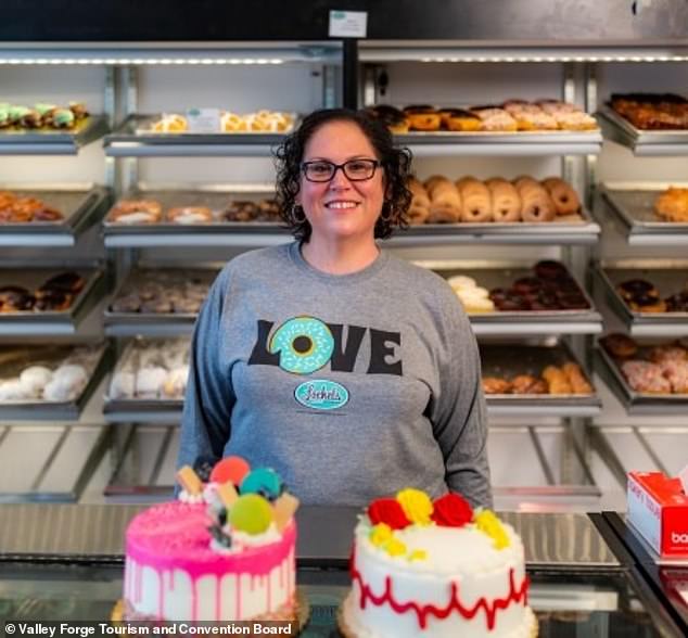 Bakery owner Kathleen Lochel has been sharing the progress of her sweet experiment on social media, noting today that 