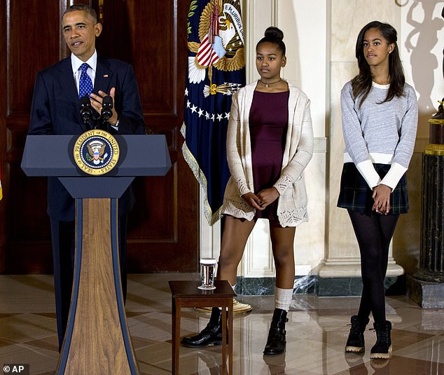 Sasha and her older sister Malia, 26, spent eight years of their childhood living in the White House after their father served as the 44th president of the United States.