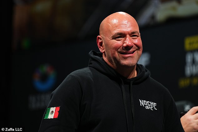 Dana White led efforts to host the first sporting event in the Sphere with UFC 306