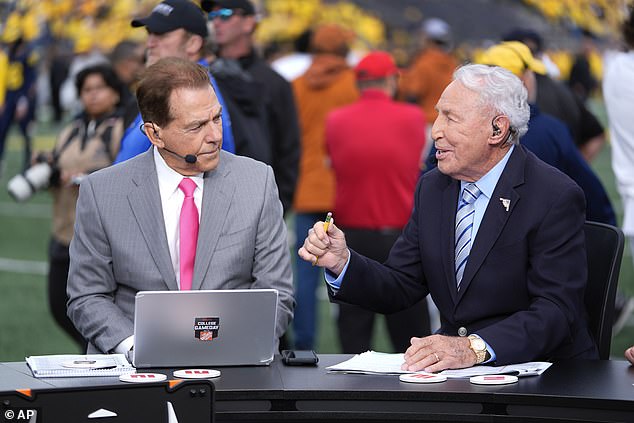 The arrival of Nick Saban (left) was expected to bring about the end of Corso's time with the program.