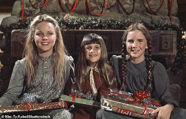 Seen on the right with Melissa Sue Anderson, left, and Lindsay Greenbush, center, in Little House on the Prairie