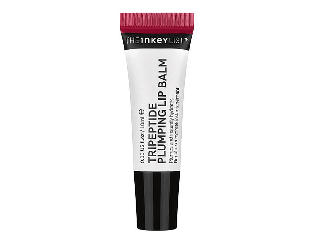 The Inkey List Tripeptide Plumping Lip Balm (£11, boots.com) – Back in stock after selling out, this balm will plump up dehydrated lips and add a sheer layer of flattering colour.