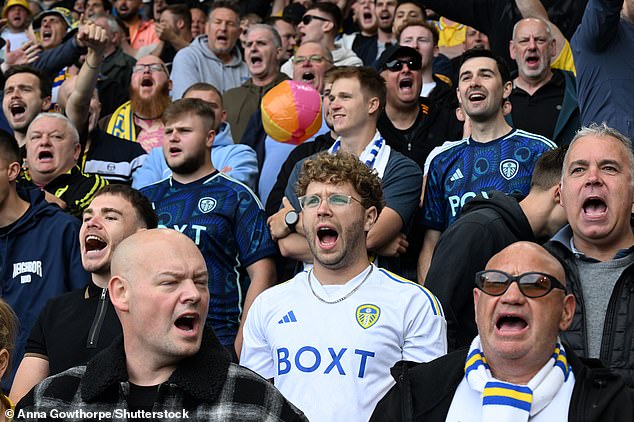 Mejbri infuriated Leeds fans with his antics when he was substituted in the 73rd minute of the equaliser.