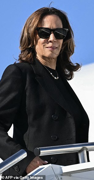 Vice President Kamala Harris in Moon Township, Pennsylvania